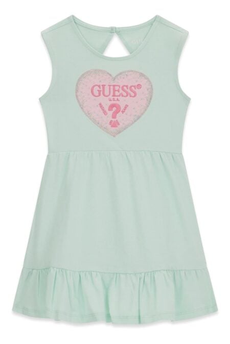 Guess Παιδικό Φόρεμα Μακό Με Παγιέτες Girl (K6GK12K6YW4
