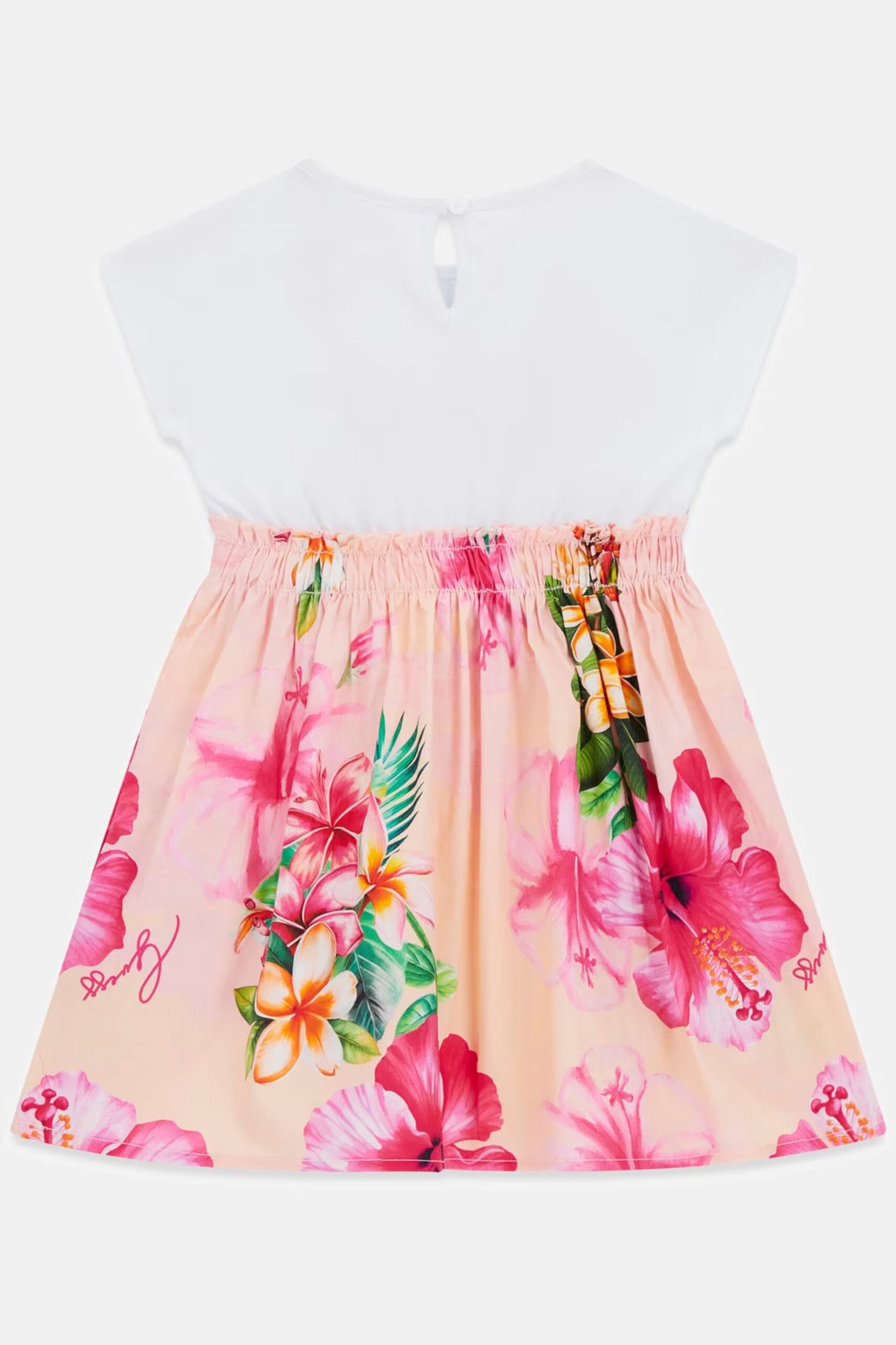 Guess Παιδικό Φόρεμα Με Λογότυπο Glitter Mixed Fabric Dress Girl (K6GK05K6YW0-P9LB)