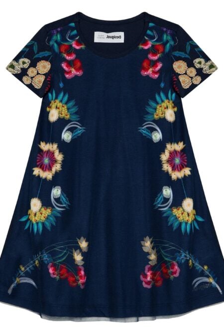 Desigual Παιδικό Κοντομάνικο Φόρεμα Ada (21SGVK32-5000)
