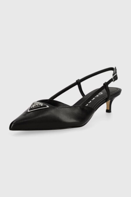 Guess Γυναικεία Γόβα Δερμάτινη Jesson (FLPJESLEA5-BLACK)