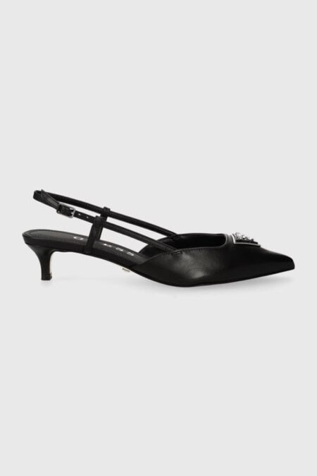 Guess Γυναικεία Γόβα Δερμάτινη Jesson (FLPJESLEA5-BLACK)