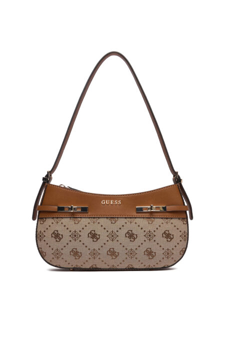Guess Γυναικεία Τσάντα Ώμου Melinda Logo Shoulder (HWJP9902170-LTL)