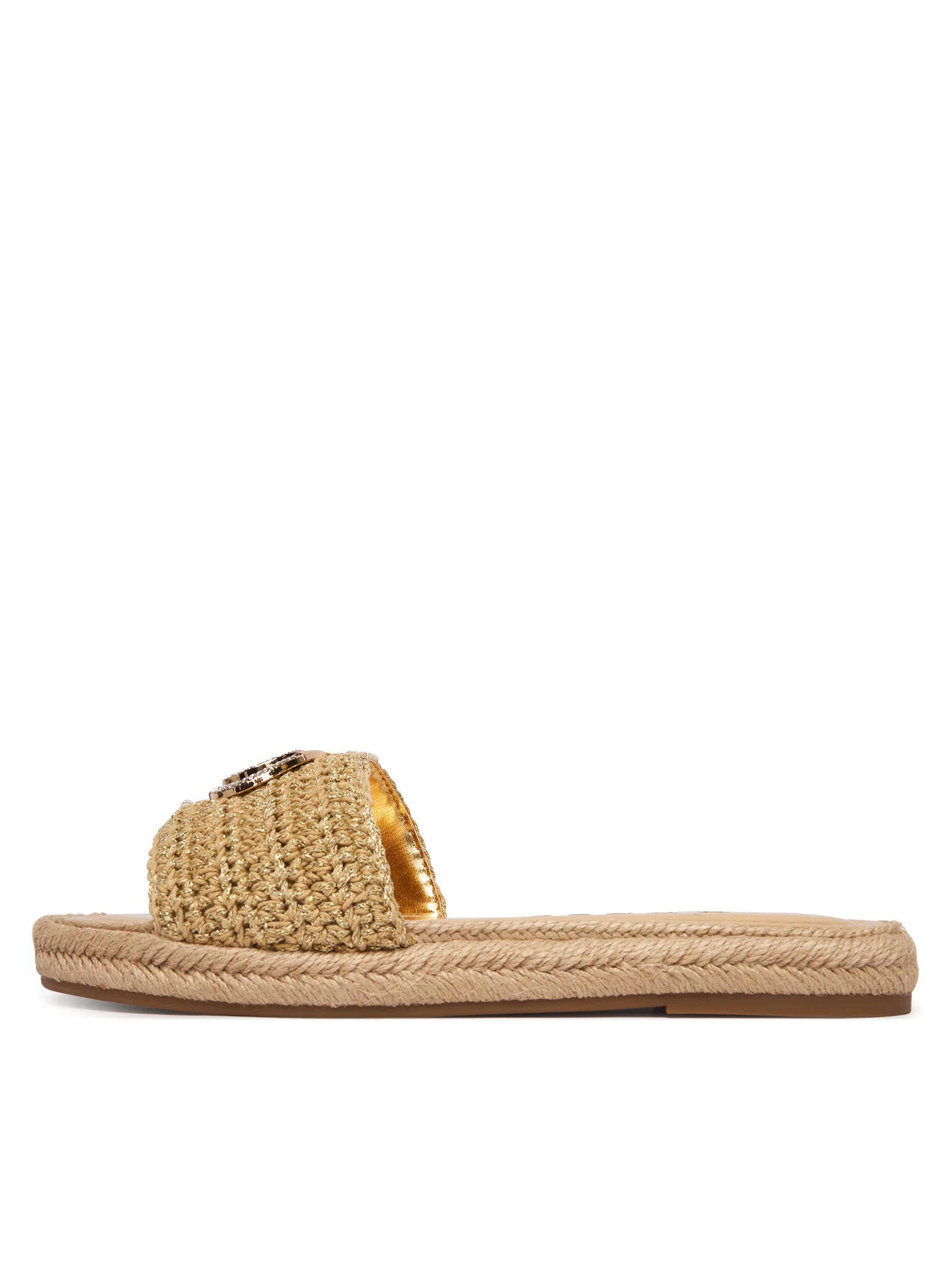 Guess Γυναικείες Παντόφλες Sandal Kaylis (FLJKLIFAB03-GOLD)