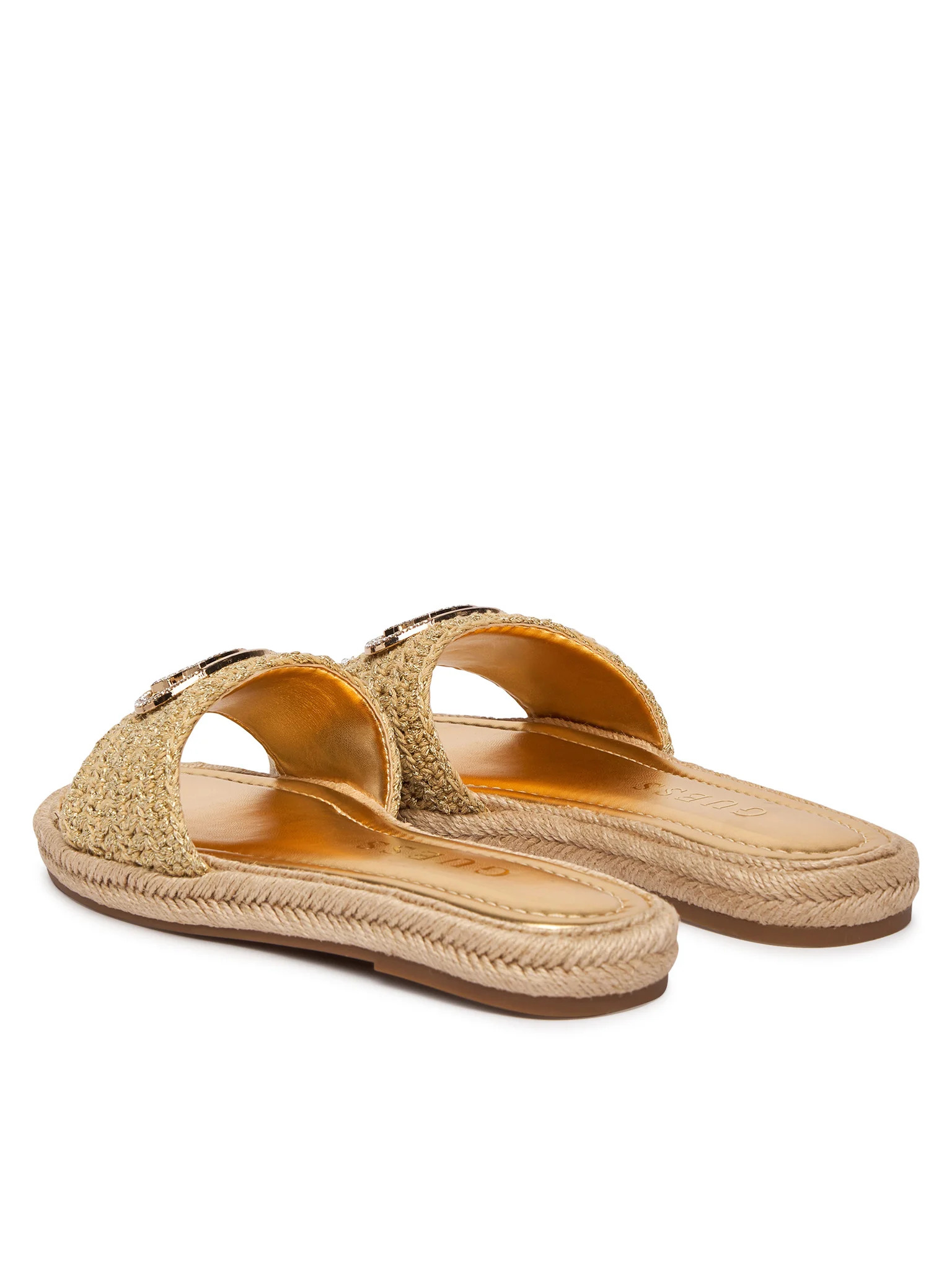 Guess Γυναικείες Παντόφλες Sandal Kaylis (FLJKLIFAB03-GOLD)