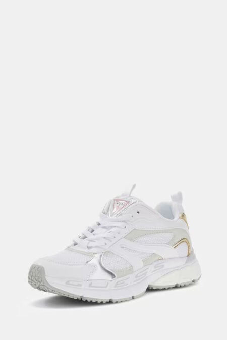 Guess Γυναικείο Sneaker Bevalli (FLFBVLELE12-WHITE)