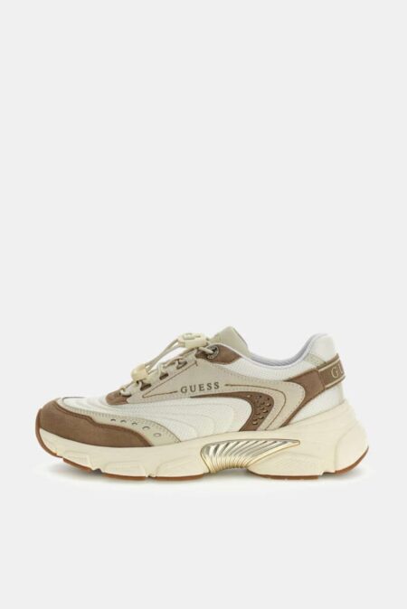 Guess Γυναικείο Sneaker Imeri Εκρού (FLPIMEFAP12-TAN)