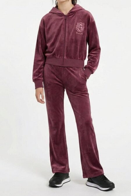 Guess Ζακέτα Βελουτέ Hooded για Κορίτσι (J5BQ07K0232-A41X) 5