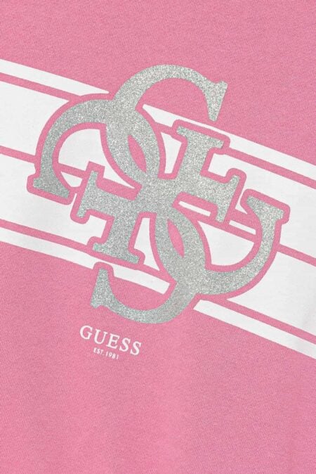 Guess Παιδικό Φούτερ Φούξια Active Girl (K5YQ01KA6R4-G6N3)