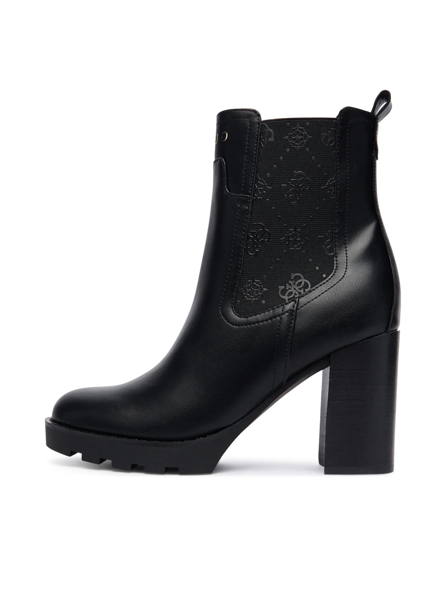 Guess Γυναικεία Μποτάκια Chelsea Nealle ( FLFNLLELE10-BLACK)