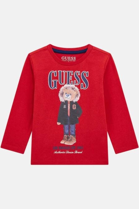 Guess Παιδική Μακρυμάνικη Μπλούζα Αγόρι (N5BI04I3Z14-G532)