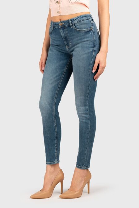 Guess Τζιν Παντελόνι 1981 Skinny Μπλε (W5RA46D5L72-DCVT)